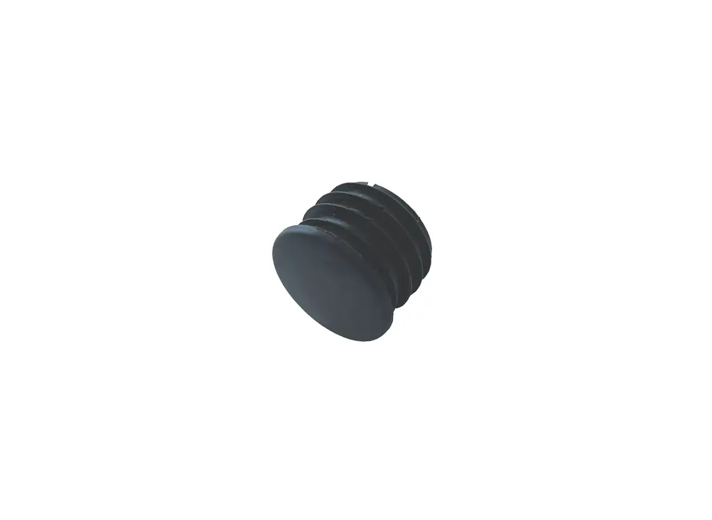 End plug for wardrobe rod, Black